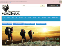 Tablet Screenshot of kodiak.nl